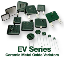 Ceramic Metal Oxide Varistors EV Series